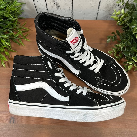 Vans SK8-HI Black Unisex Shoes - Picture 2 of 10